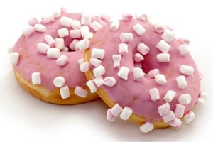 Pinky Marshmallow Donut (indent)